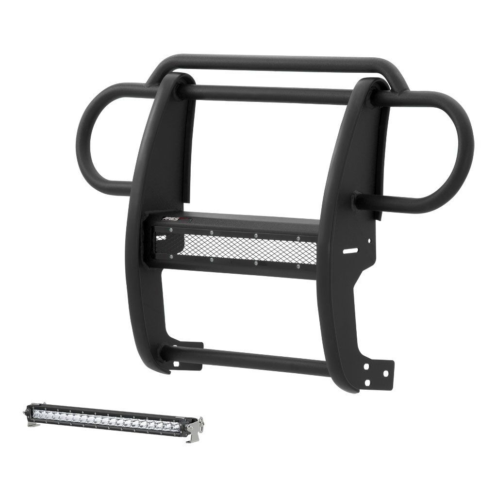 Aries 2170000 Pro Series Grille Guard with Light Bar Fits 20072018 Je