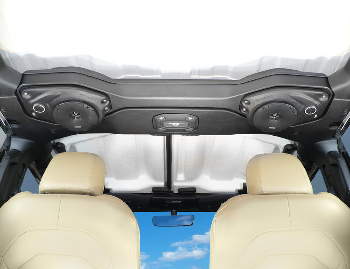 Select Increments 31-JLJT-AKC JLJT-Pods With Kicker Speakers With Factory Alpine System fits 2018-2023 Jeep Wrangler and Gladiator JL | JT