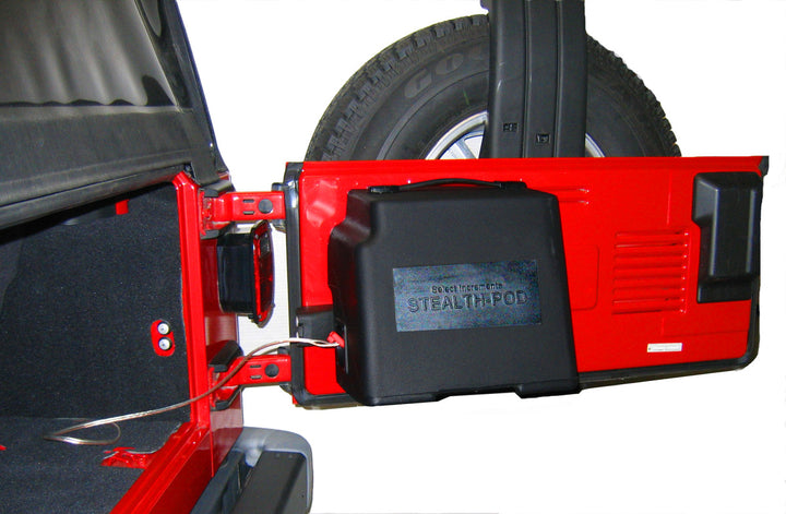 Select Increments 40473K Stealth-Pod With Kicker Audio Equipment fits 1976-2018 Jeep CJ7 | CJ8 | YJ | TJ | LJ | JK