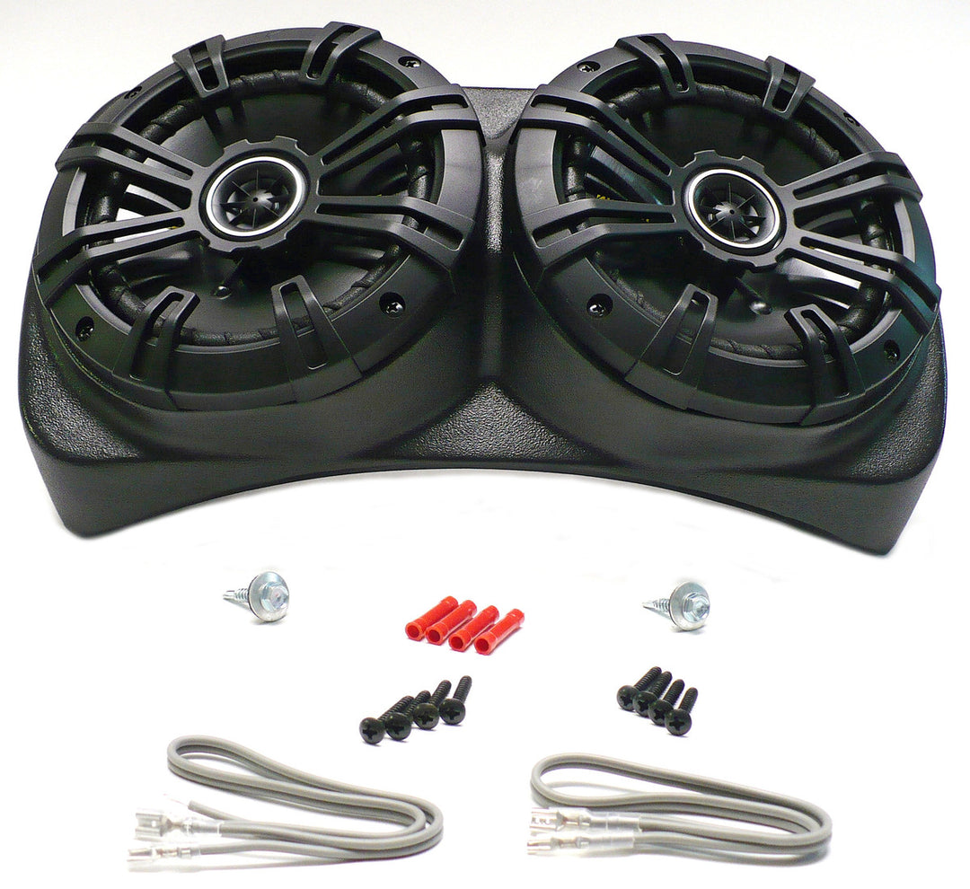 Select Increments 91970K65 Centra-Pod With Kicker 6.5" Speakers fits 1976-1995 Jeep CJ | YJ