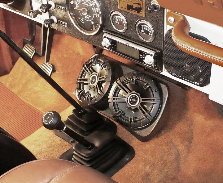 Select Increments 91970K65 Centra-Pod With Kicker 6.5" Speakers fits 1976-1995 Jeep CJ | YJ