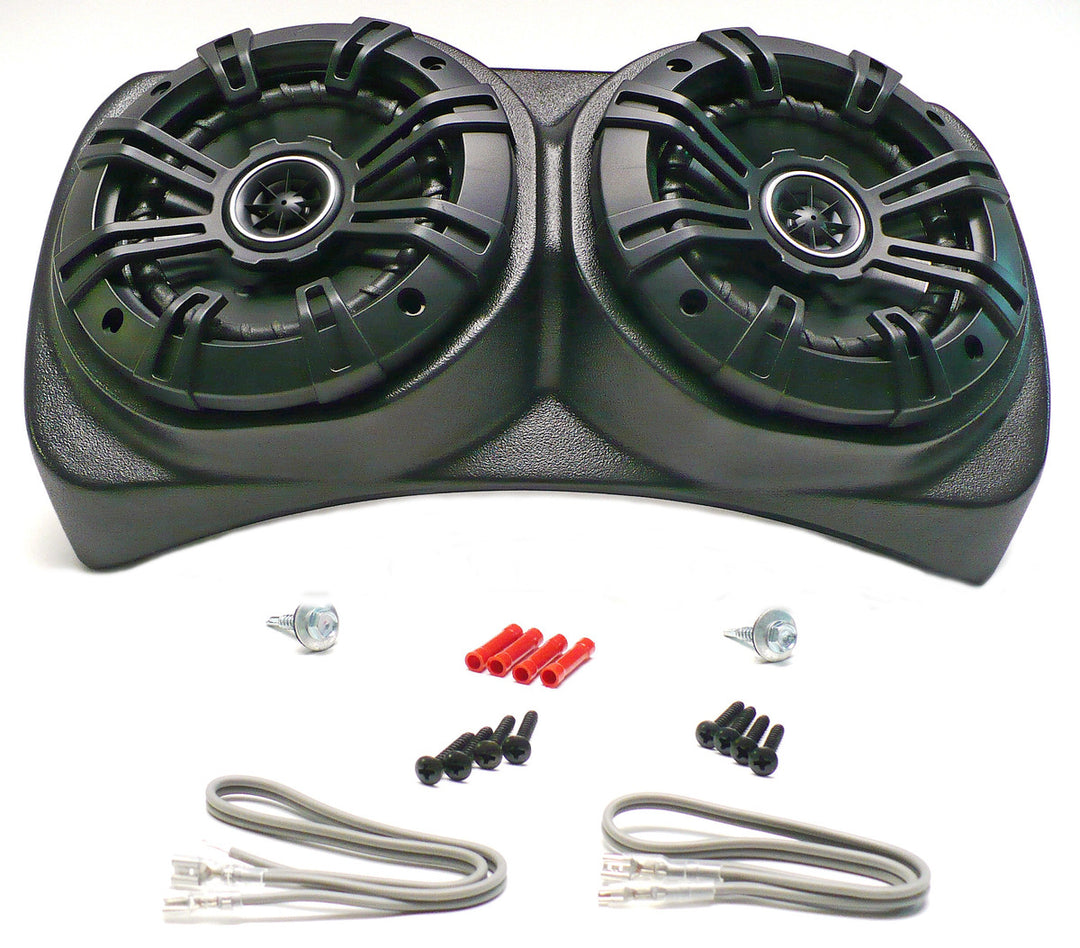 Select Increments 91970K Centra-Pod With Kicker 5.25 inch Speakers fits 1976-1995 Jeep CJ | YJ