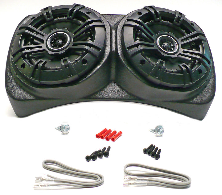Select Increments 91970K Centra-Pod With Kicker 5.25 inch Speakers fits 1976-1995 Jeep CJ | YJ