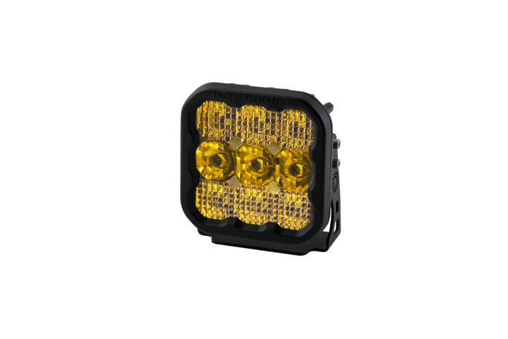 Diode Dynamics SS5 LED Pod Sport - Yellow Combo (Single)