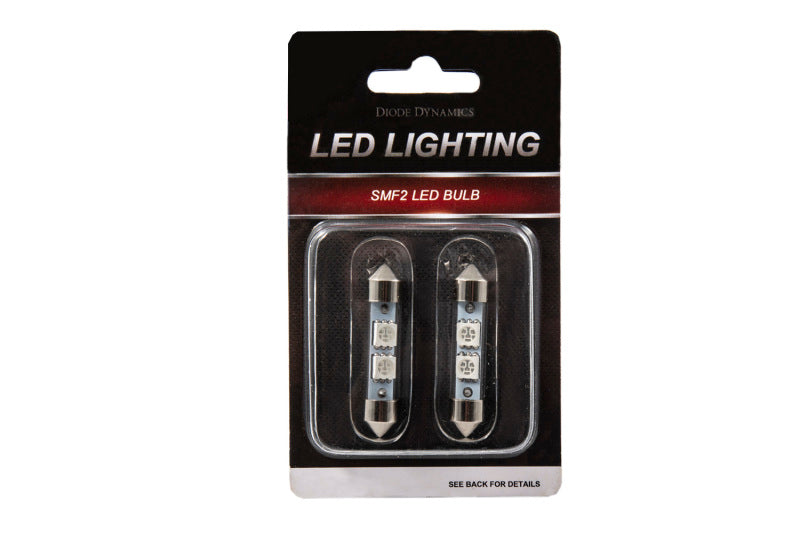 Diode Dynamics 39mm SMF2 LED Bulb - Cool - White (Pair)