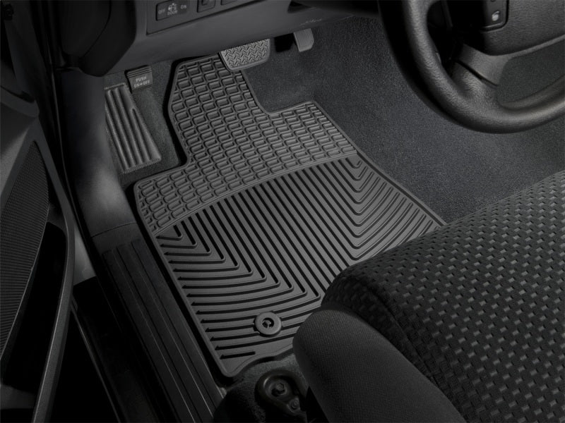 WeatherTech 12+ Toyota Tundra Front Rubber Mats - Black