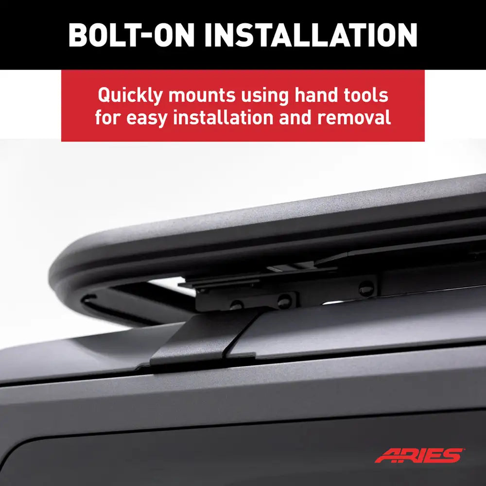 Aries 2070615 Textured Black Aluminum Platform Roof Rack for Ford Bronco 2-Door