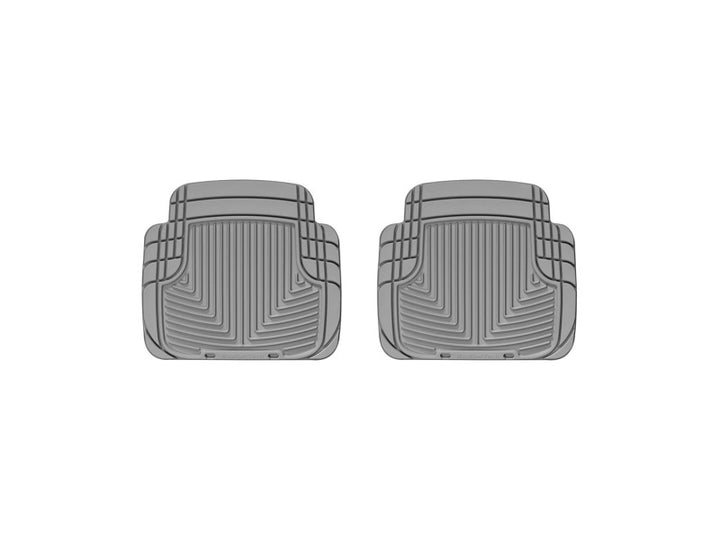 WeatherTech 99 BMW M3 Convertible Rear Rubber Mats - Grey