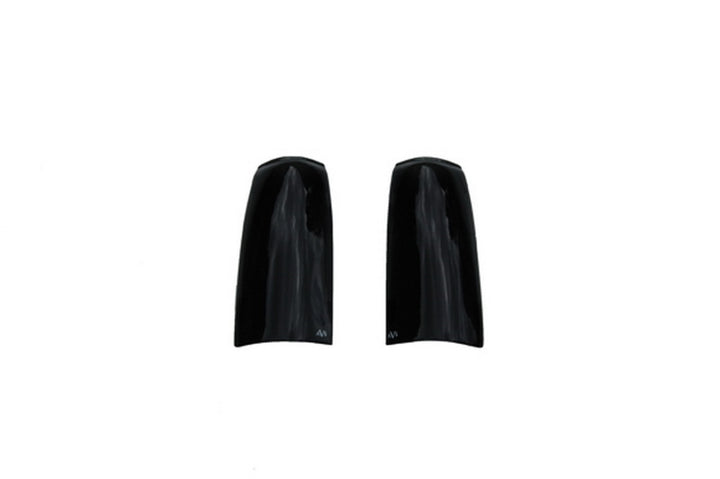 AVS 88-99 Chevy CK Tail Shades Tail Light Covers - Black