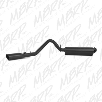 MBRP S5500BLK Catback Exhaust Black Fits 2000-2006 Jeep Wrangler (JK) Inline-4 2.5L Inline-6 4.0L