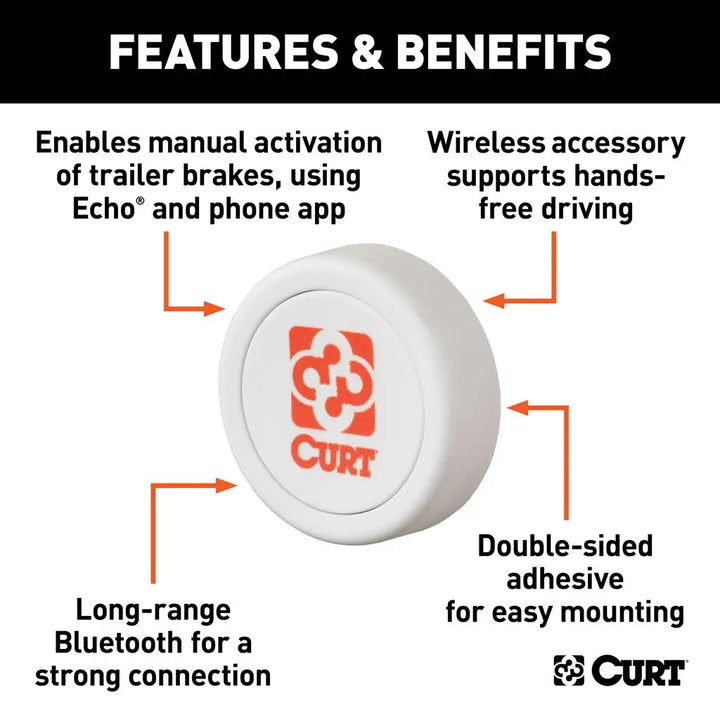 Curt 51189 Echo Brake Controller Manual Override Button