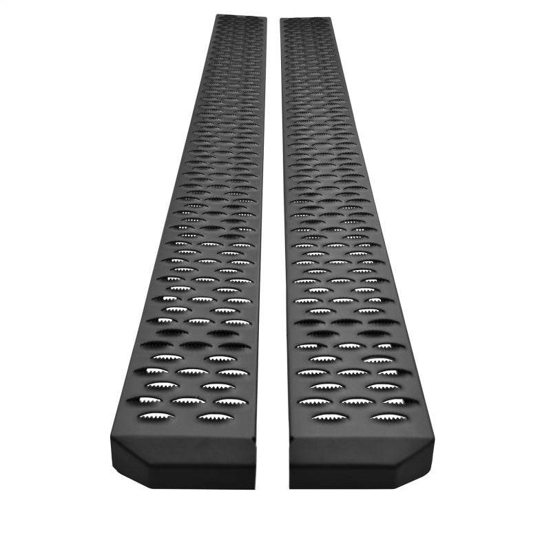 Westin Grate Steps Running Boards 79 in - Textured Black