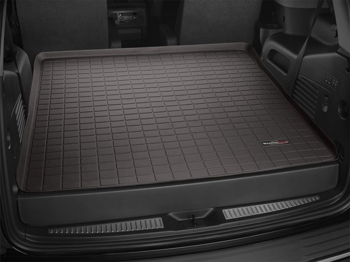 WeatherTech 2015+ Cadillac Escalade Cargo Liners - Cocoa