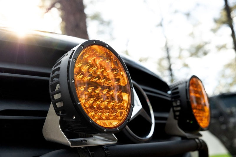 Rigid Industries 360-Series 9in LED Off-Road Spot Beam - Amber