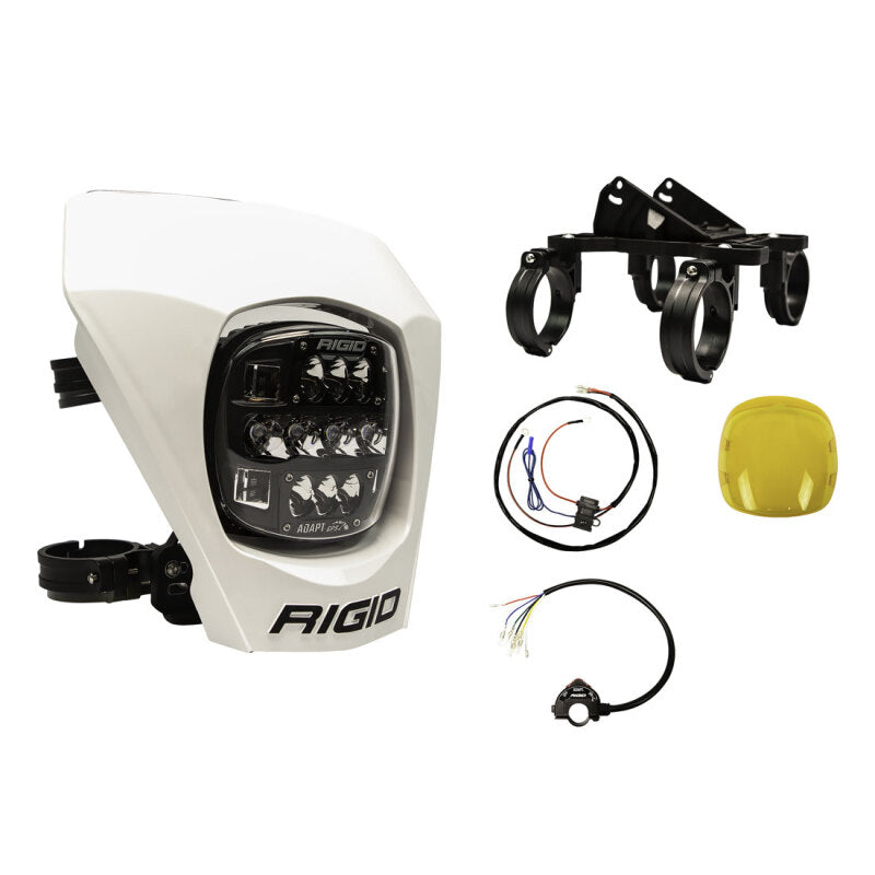 Rigid Industries Adapt XE LED Moto Kit - Black