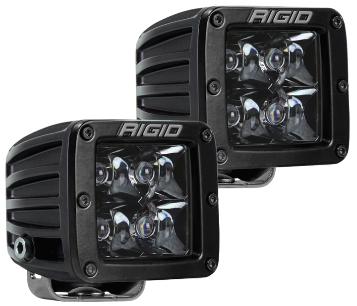 Rigid Industries D-Series Midnight Edition - Spot - Set of 2