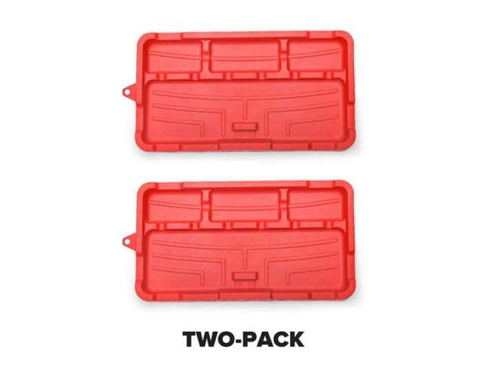 WeatherTech ToolTray (2 Pack) - Red