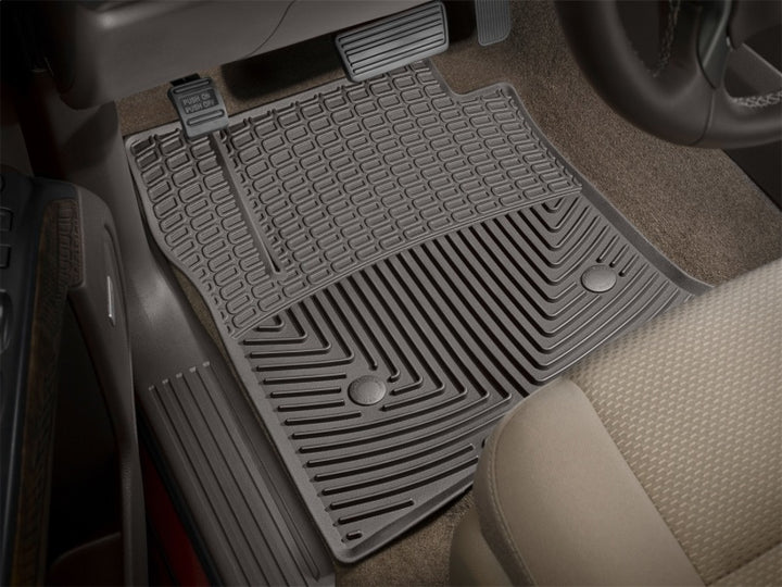 WeatherTech 2015+ Cadillac Escalade Front Rubber Mats - Cocoa