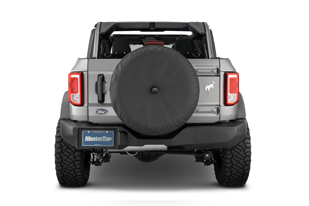 MasterTop 84631135 32 Inch Tire Cover Fits 2020-Current Ford Bronco - Black