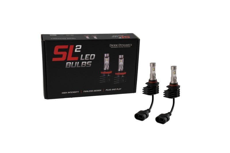 Diode Dynamics 9005/9011/H10 Yellow SL2 LED Bulbs (pair)