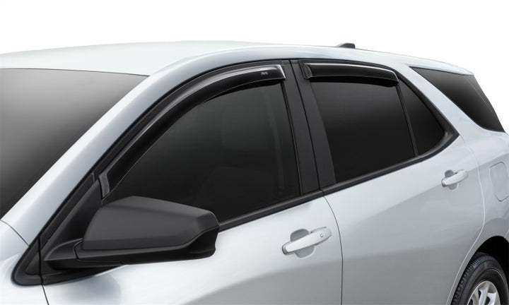 AVS 02-07 Jeep Liberty Ventvisor In-Channel Front & Rear Window Deflectors 4pc - Smoke