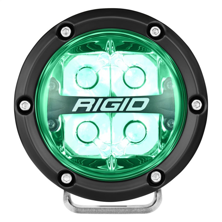 Rigid Industries 360-Series 4in LED Off-Road Spot Beam - RGBW (Pair)