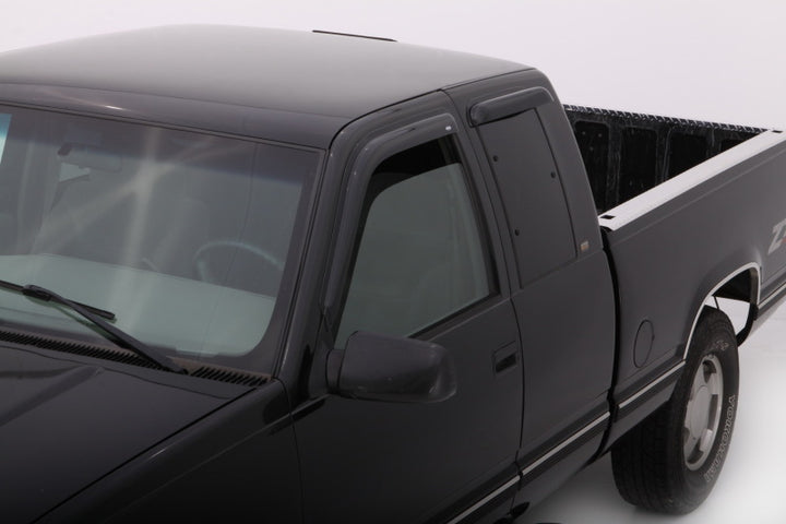 AVS 88-99 Chevy CK Ext. Cab Ventvisor Outside Mount Window Deflectors 4pc - Smoke