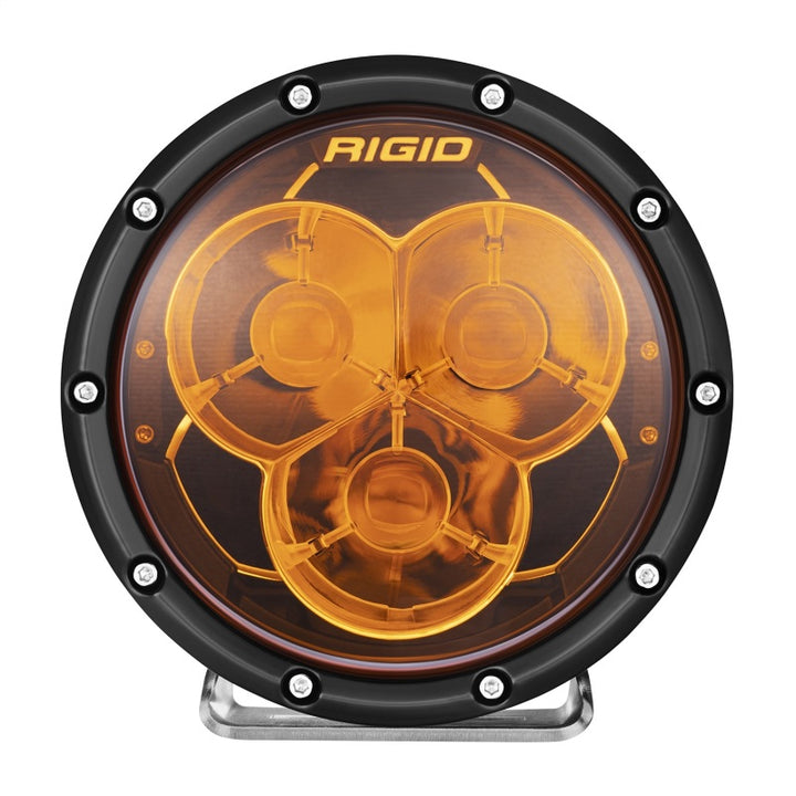 Rigid Industries 360-Series Laser 6in Amber PRO Amber Backlight