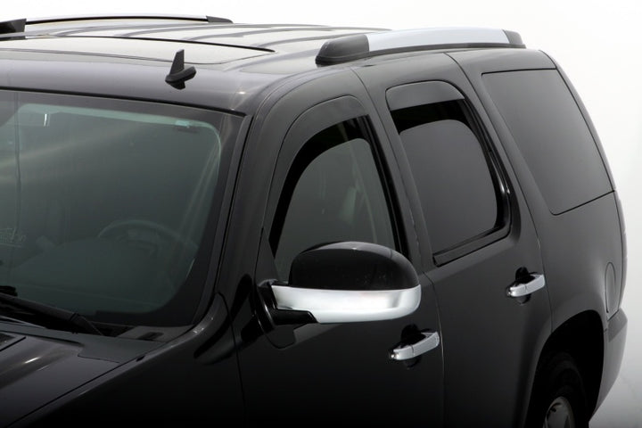 AVS 07-14 Chevy Tahoe Ventvisor Low Profile Deflectors 4pc - Smoke