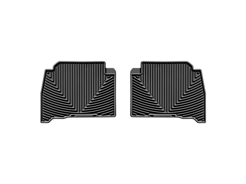 WeatherTech 08-13 Lexus LX570 Rear Rubber Mats - Black