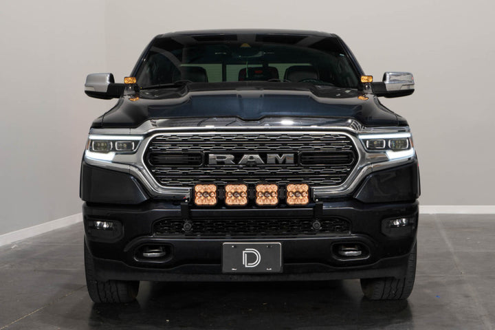 Diode Dynamics SS5 Grille CrossLink Lightbar Kit for 2019-Present Ram - Sport Yellow Combo