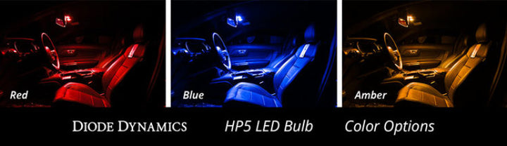 Diode Dynamics 194 LED Bulb HP5 LED - Red (Single)