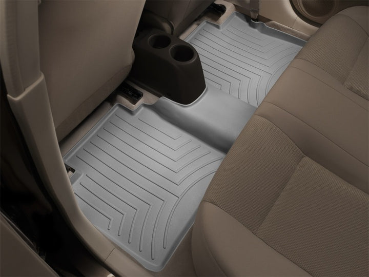 WeatherTech 2016+ Toyota Tacoma Double Cab Rear FloorLiner - Grey