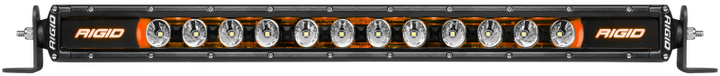 Rigid Industries 30in Radiance Plus SR-Series Single Row LED Light Bar with 8 Backlight Options