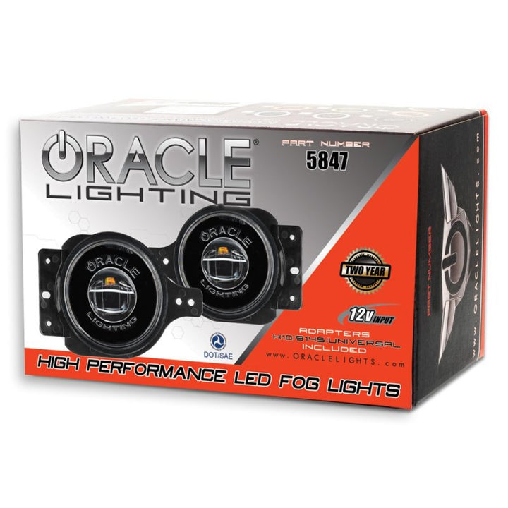 Oracle Jeep Wrangler JL/JT Sport High Performance W LED Fog Lights - w/o Controller SEE WARRANTY