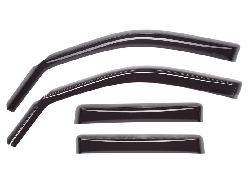 WeatherTech 08+ Jeep Liberty Front and Rear Side Window Deflectors - Dark Smoke