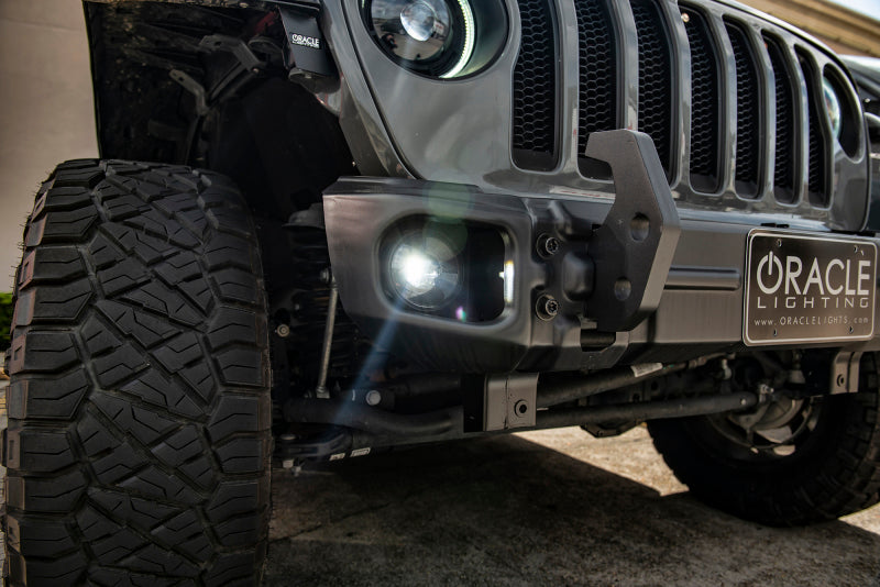 Oracle Jeep Wrangler JL/JT Sport High Performance W LED Fog Lights - w/o Controller SEE WARRANTY