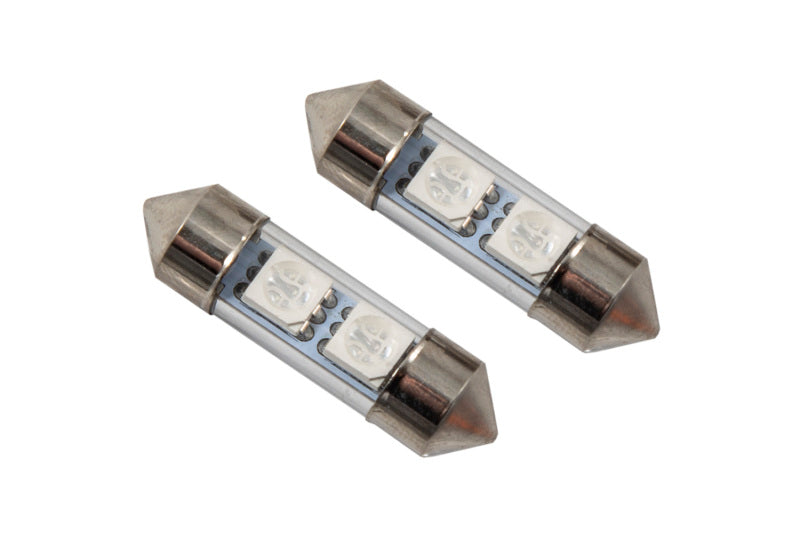 Diode Dynamics 31mm SMF2 LED Bulb - Green (Pair)