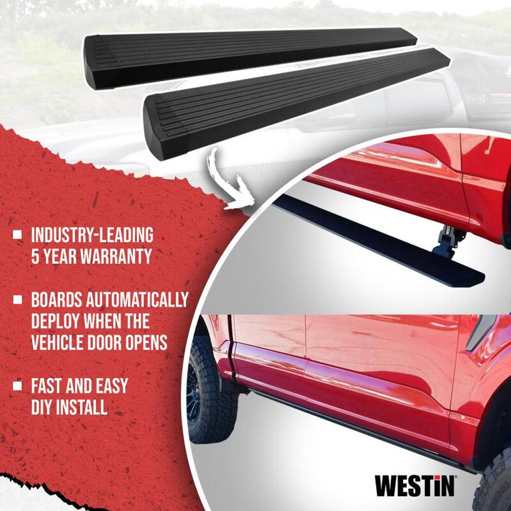 Westin 05-23 Toyota Tacoma Double Cab Pro-e Running Boards - Tex. Blk