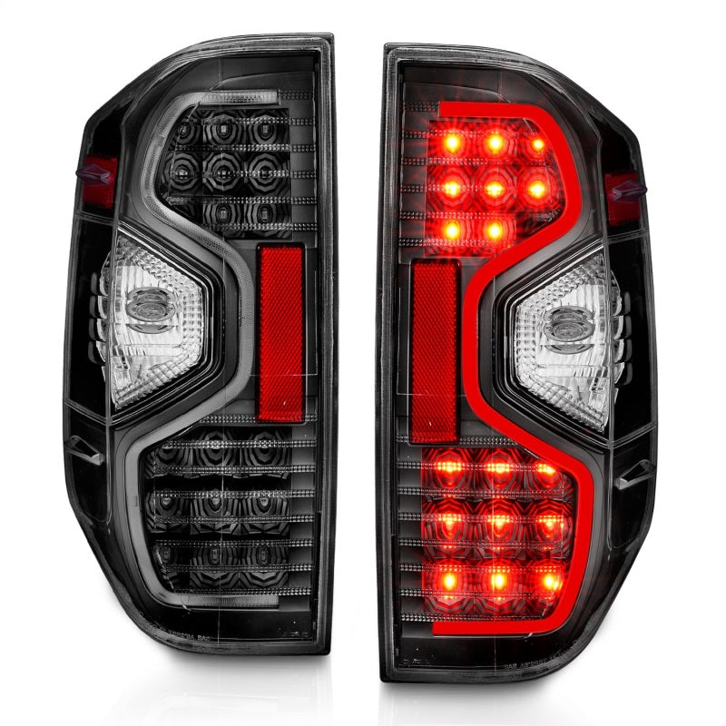 ANZO 2014-2015 Toyota Tundra LED Taillights Black