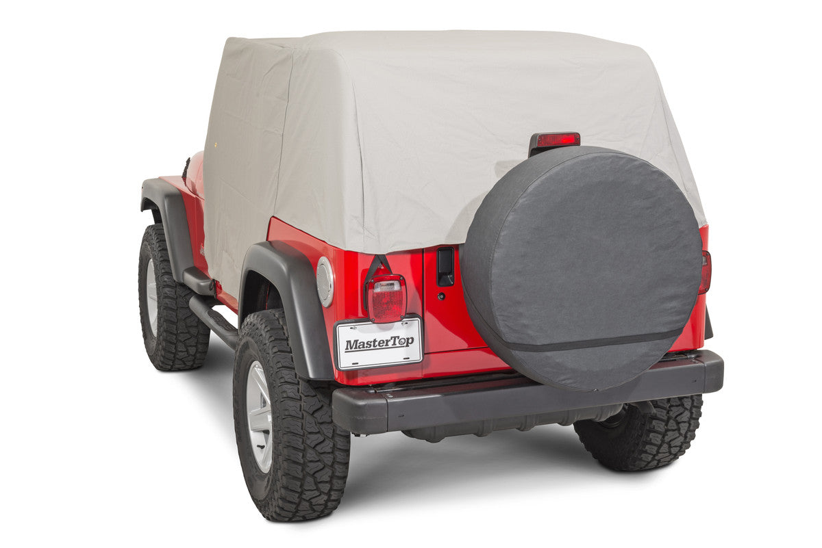 MasterTop 11110009 Full Door Cab Cover Fits 1992-2006 Jeep