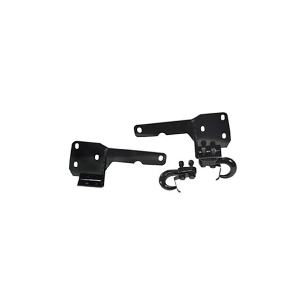 Rugged Ridge 11236.05 Tow Hooks and Frame Brackets Fits 1984-2001 Jeep Cherokee XJ and MJ Comanche.