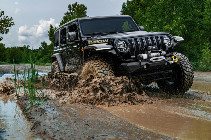 Rugged Ridge 11541.19 XOR Front Stubby Bumper Fits 2007-Current Jeep Wrangler JK | JL | JT