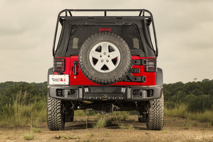 Rugged Ridge 11544.51 Spartacus Rear Bumper Fits 2007-2018 Jeep Wrangler JK