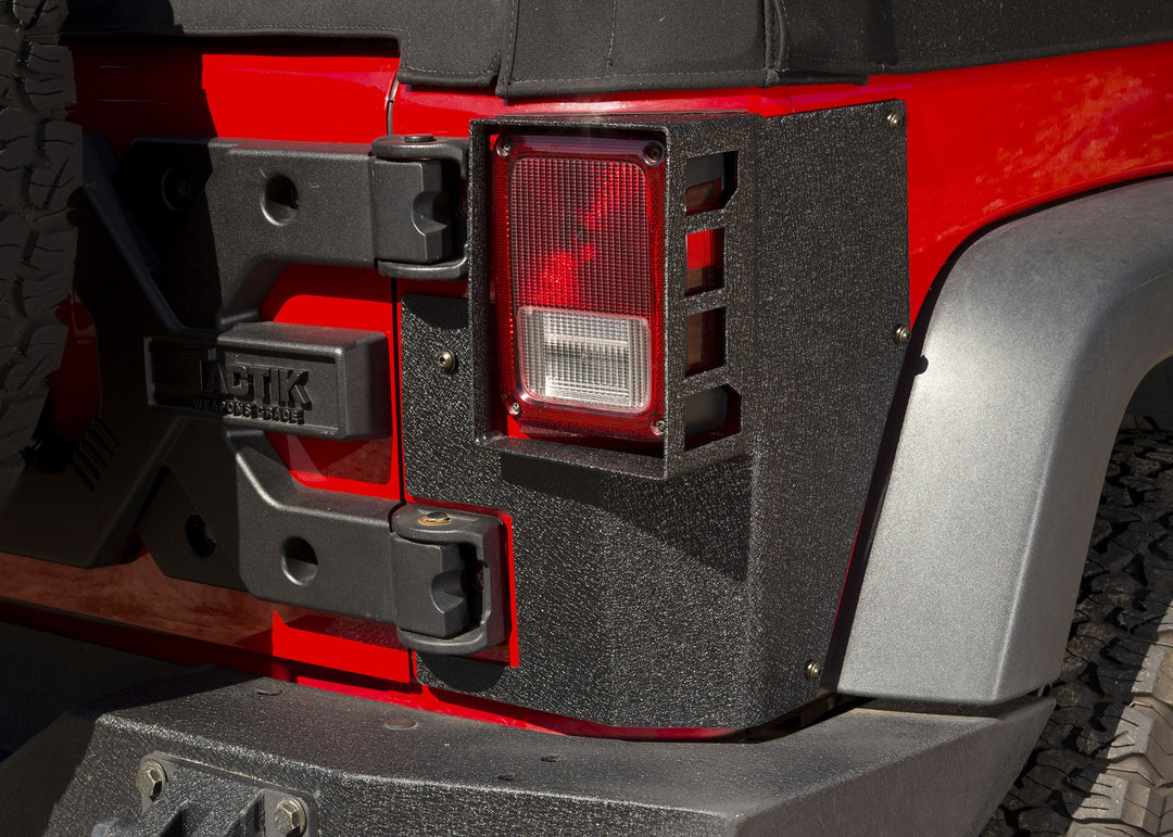 Rugged Ridge 11615.21 XHD Rear Corner Guard Set Fits 2007-2018 Jeep Wrangler JK 2 Door