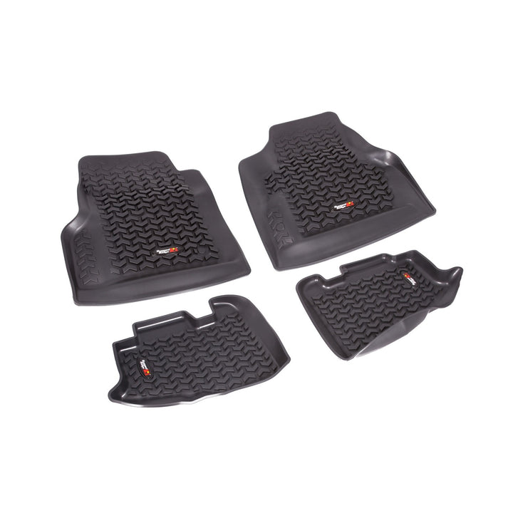 Rugged Ridge 12987.10 Floor Liner Kit Black Fits 1997-2006 Jeep Wrangler TJ | LJ