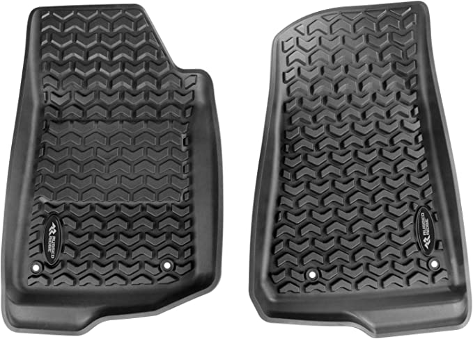 Rugged Ridge 12987.44 Floor Liner Kit Front and 2nd Seat Fits 2020-2022 Jeep Gladiator JT