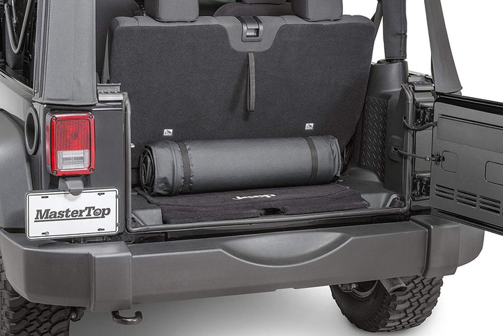 MasterTop 13100301 Soft Top Window Protection Roll For 76-18 Jeep CJ | YJ | TJ | JK Wrangler Black Diamond