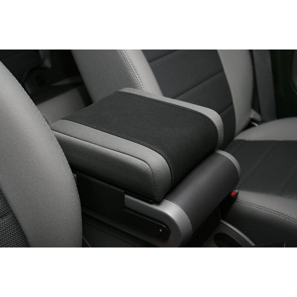 Rugged Ridge 13107.09 Black/Gray Neoprene Arm Rest Cover Fits 2007-2010 Jeep Wrangler JK