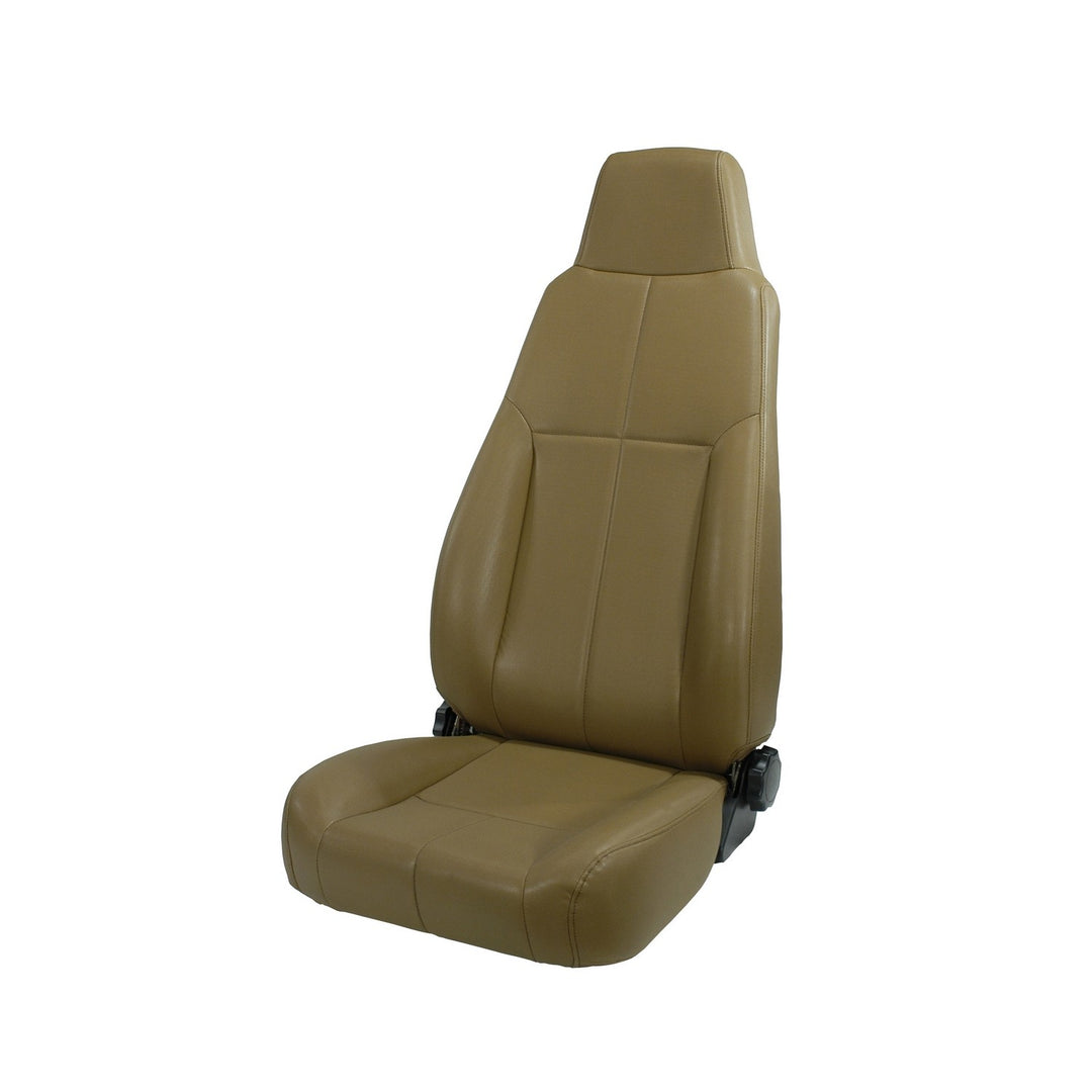 Rugged Ridge 13403.37 High Back Front Seat Fits 1976-1995 Jeep CJ and YJ Wrangler Spice